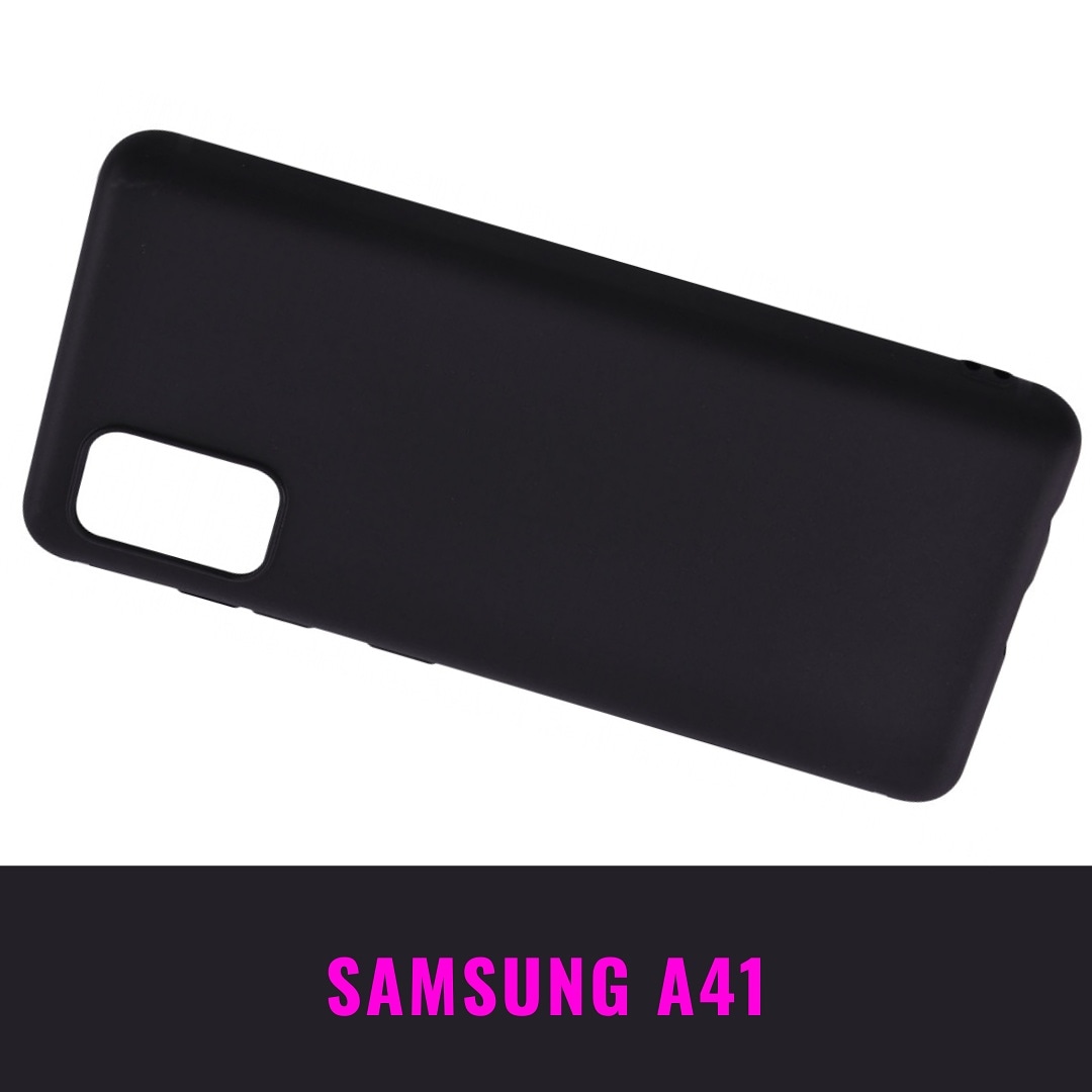 Силикон 0.5 mm Black Matt Samsung Galaxy A41